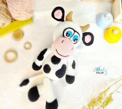 Cow Amigurumi Crochet Pattern