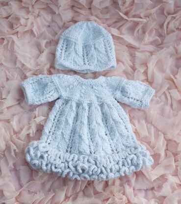 P59 Frilled Dress and Hat