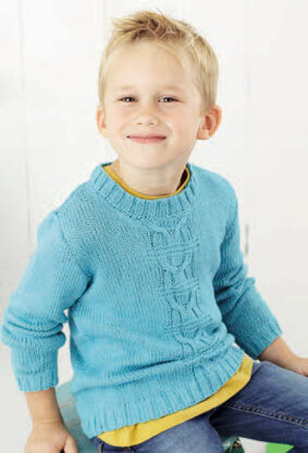 Sweater & Cardigan in Sirdar Snuggly Baby Bamboo DK - 4890 - Downloadable PDF