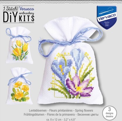 Tütchenpackung Frühlingsblumen 3er Set