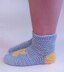 The 'Easter Bunny' crochet socks