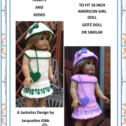 31 Shamrocks,Hearts & Kisses - knitting pattern