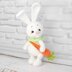 Bunny carrot Valentine