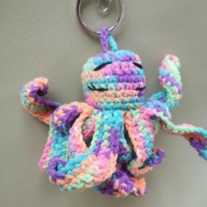 Octopus Keychain