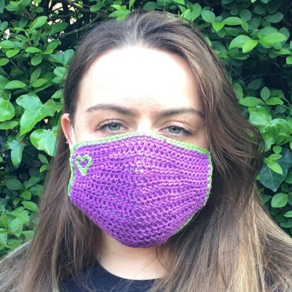 Crochet Face Mask cover