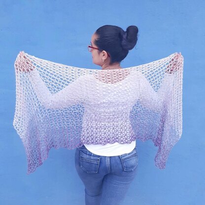 Secret Garden shawl