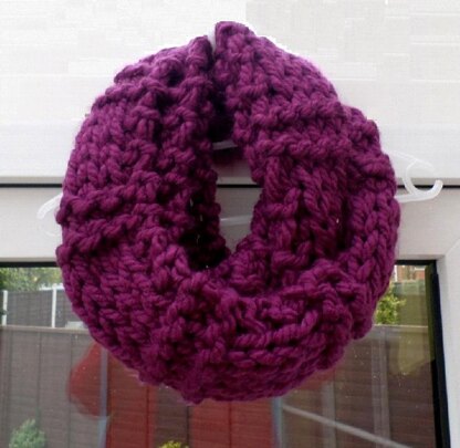 Garter Ridge Scarf