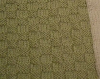 You are my Sunshine Baby Blanket Knitting Pattern (Plain & Intarsia)