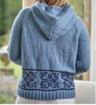 Snowflake Border Hoody