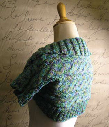 Skylar Shrug in Knit One Crochet Too Fleurtini - 1990 - Downloadable PDF