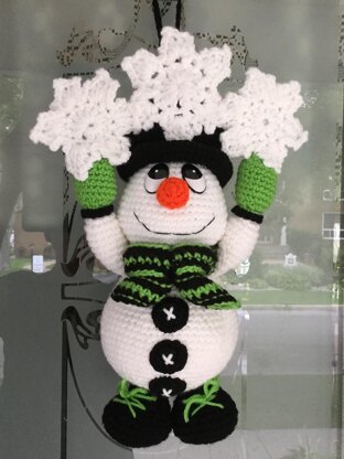 Snowman Door Hanger