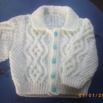 Fiachra Baby Aran Cardigan