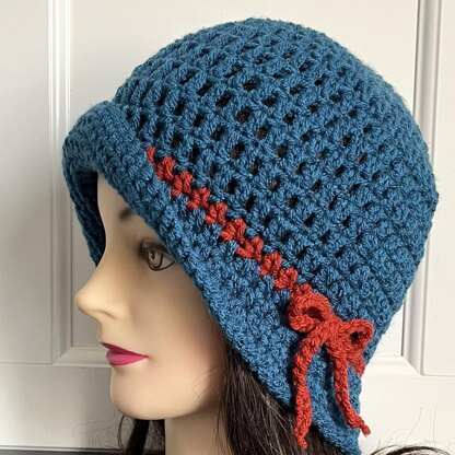 Cloche Hat with Bow