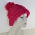 Super Chunky Fishermans Rib Bobble Beanie Hat