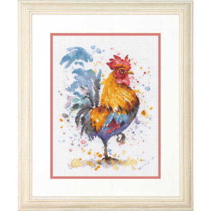 Dimensions Rooster Cross Stitch Kit - 9in x 12in