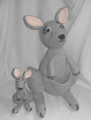 Toy Kangaroo & Joey