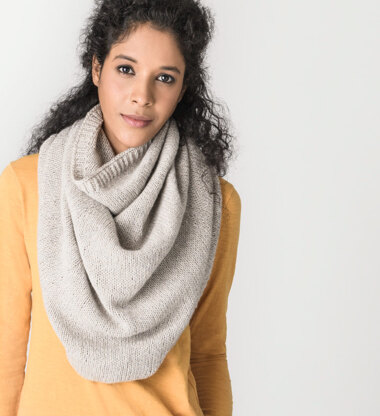 Princeton Capelet in Blue Sky Fibers Eco-Cashmere - 201829 ...