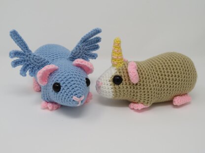 Guineacorn & Pigasus guinea pig unicorn pegasus