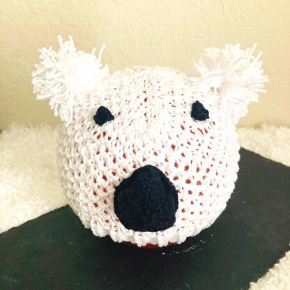 Polar Bear Baby Hat