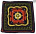Persephone's Garden At Night Afghan Square