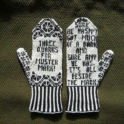 Quarky Mittens - knitting pattern