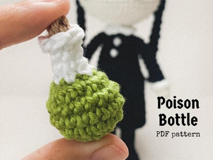 Poison Bottle Amigurumi Pattern