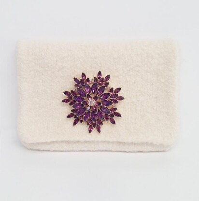 RYTA Felted Clutch Handbag