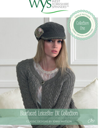 Cardigans and Hat in West Yorkshire Spinners Bluefaced Leicester Naturals DK - Downloadable PDF