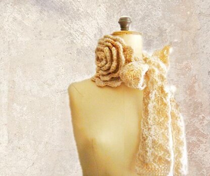 Flower Lace Neckwarmer