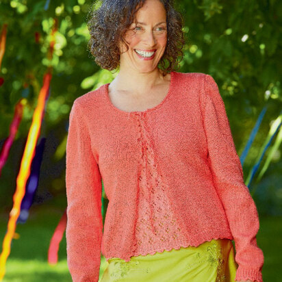 Jacket in Schachenmayr Catania - S7360A - knitting pattern