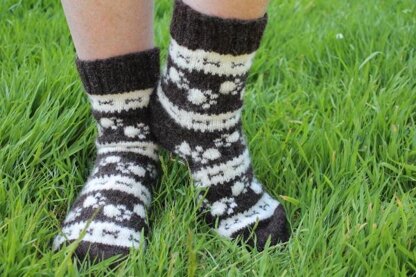 Paw Print Dog Walker's Socks