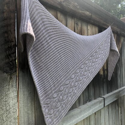 Sylvan Paths Shawl