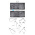 R&M Musical Instruments Cookie Cutters Set of 7