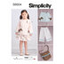 Simplicity Children's Jacket, Skirt, Cropped Pants and Purse S9504 - Sewing Pattern