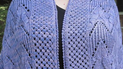 Koga Cable Lace Shawl