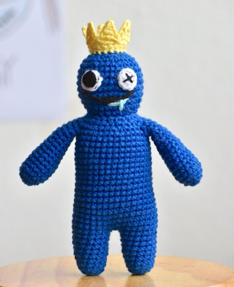 Blue Rainbow friends: Crochet pattern