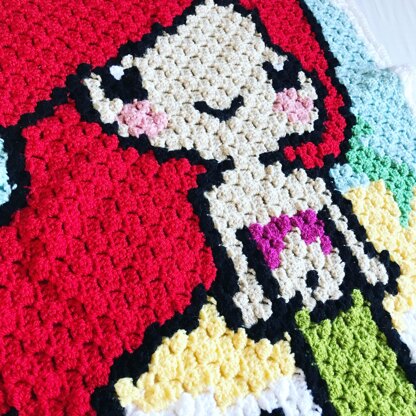 Mermaid C2C Blanket