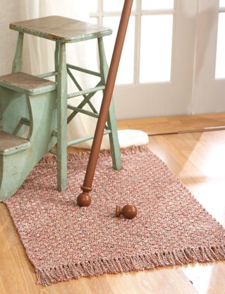 Country Rug in Bernat Handicrafter Cotton Twists