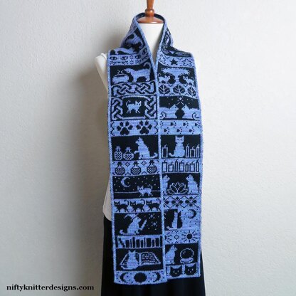 Mystic Cats Scarf