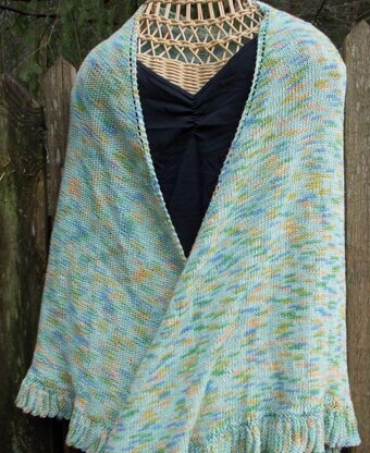 Half-n-Half Shawl