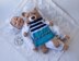 Bunting Blanket Bear toy