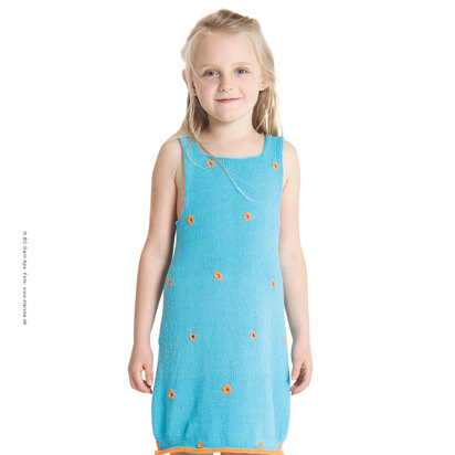 Spotty Dress in BC Garn Alba - 5106BC - Downloadable PDF