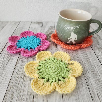 Flower Teacup Coaster