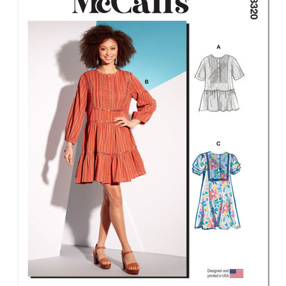 McCall's Misses' Tunic and Dresses M8320 - Sewing Pattern
