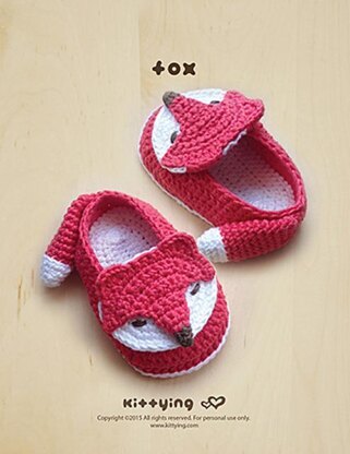 Fox Baby Booties