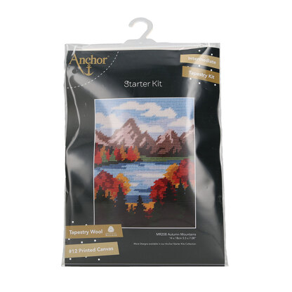 Anchor Autumn Mountains Tapestry Kit - 14 x 18 cm