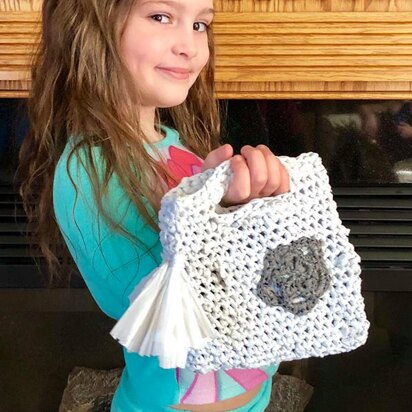 Trash Bag Handbag Crochet Pattern