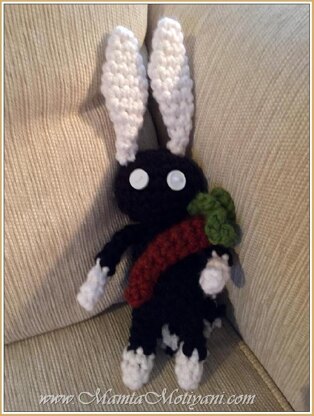 Crochet Easter Carrot Bunny Pattern Amigurumi Rabbit
