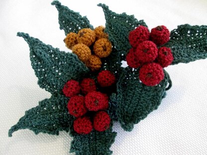 English Holly Applique