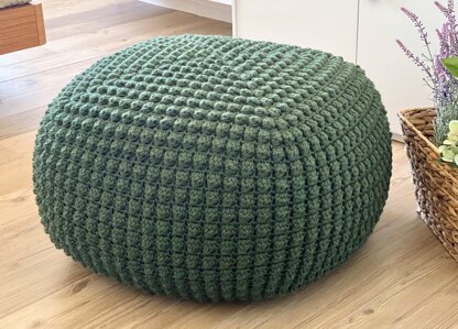 4 Crochet Pouf Patterns